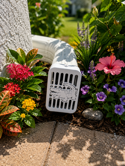 Fixed Decorative Downspout Cover – Fits 3x4 Downspouts | Coastal Spouts