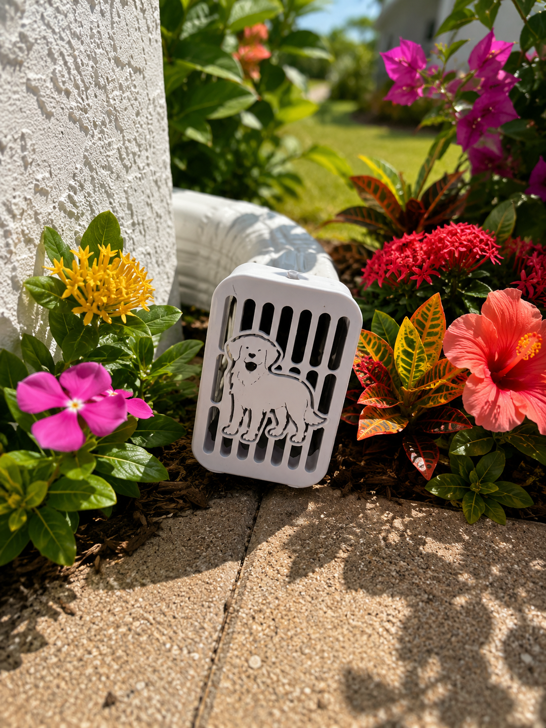 Fixed Decorative Downspout Cover – Fits 3x4 Downspouts | Coastal Spouts