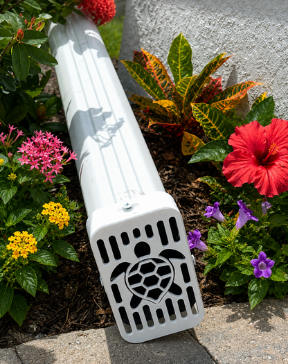 Fixed Decorative Downspout Cover – Fits 3x4 Downspouts | Coastal Spouts
