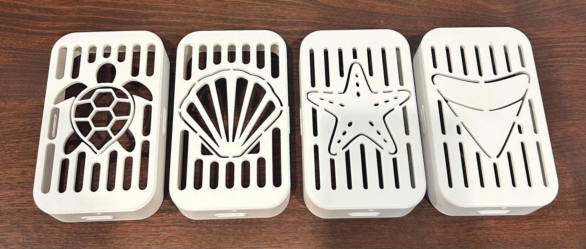 Turtle decorative gutter spout cover for beach homes, sea turtle downspout cap by Coastal Spouts.