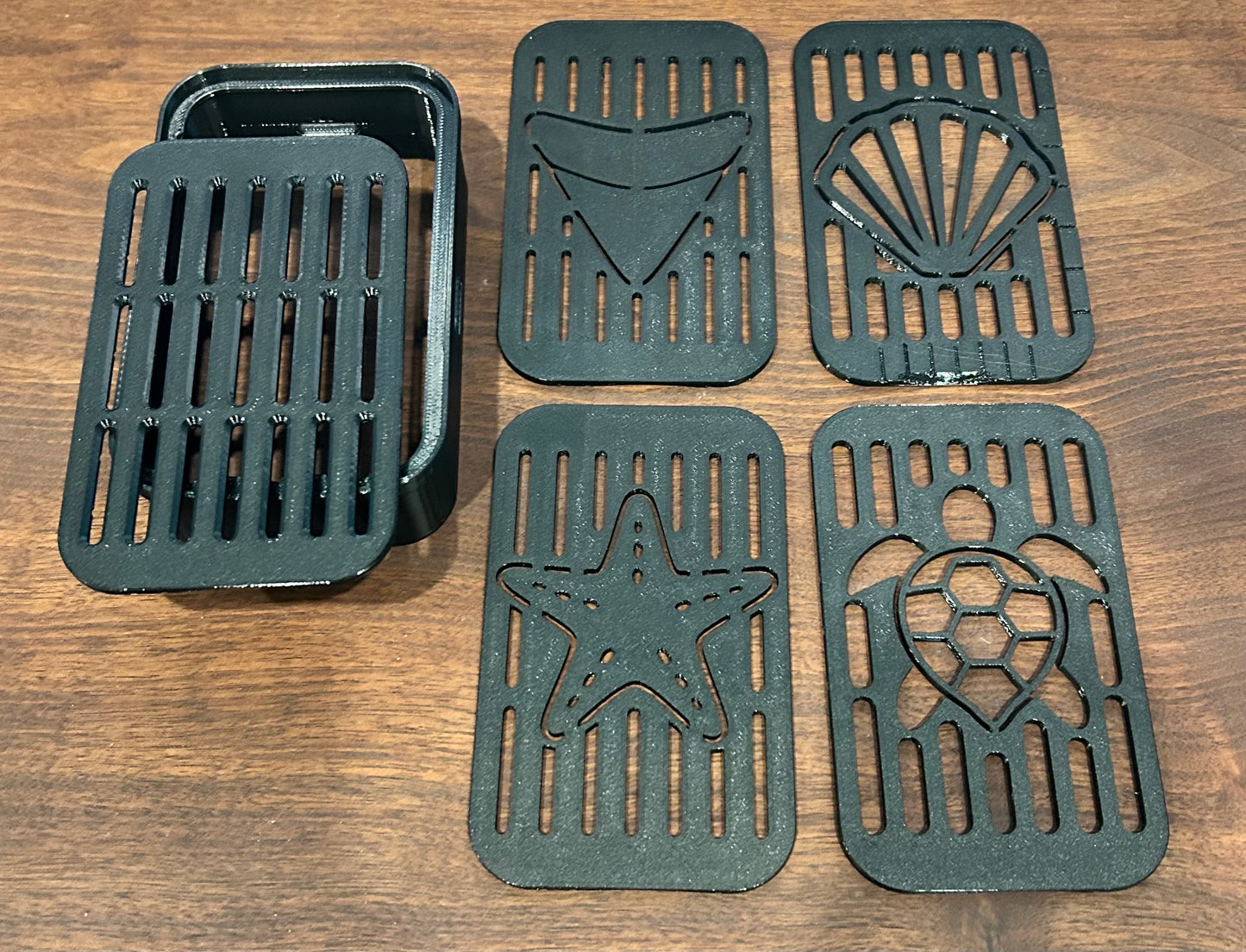 Coastal Spouts 3x4 Base Faceplate Kit & 4 Custom Snap-On Faceplates – The Ultimate Coastal Starter Pack
